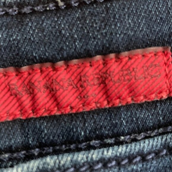 Banana Republic  Skinny dark blue jeans /limited Edition/size Large - Picture 3 of 7